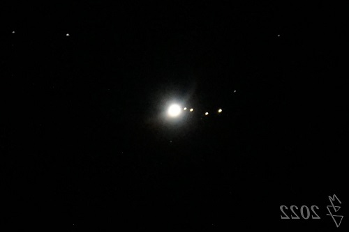 Jupiter mit Monden