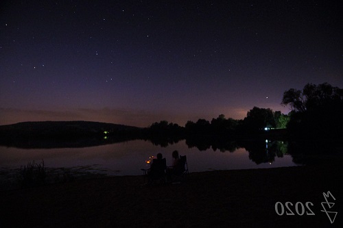 Sternenhimmel Baggersee