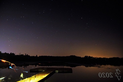 Sternenhimmel Baggersee