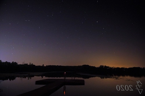 Sternenhimmel Baggersee