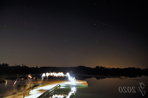 Sternenhimmel Baggersee