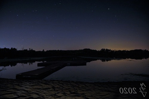 Sternenhimmel Baggersee