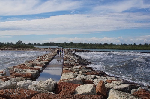 Mittelmeer Etschdelta