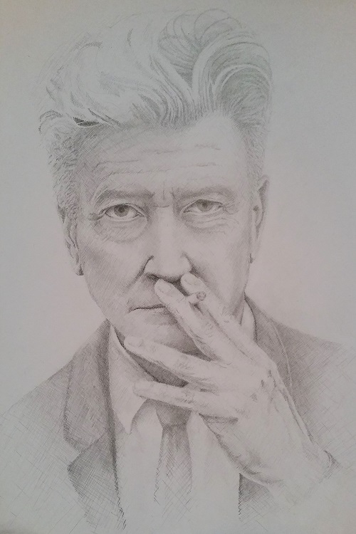 David Lynch, Bleistiftzeichnung